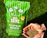 Grass Gains Super Seed 500g Shaker Style Box